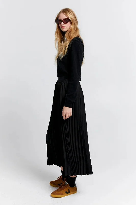 Karen Walker Sunray Pleated Skirt - Black