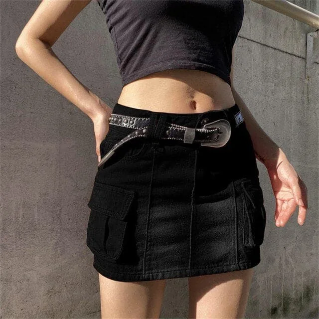 DressBetty - Uniform Pleated Waist High Corduroy Zipper Girls Sexy Skirt Women Mini Fashion Skirt