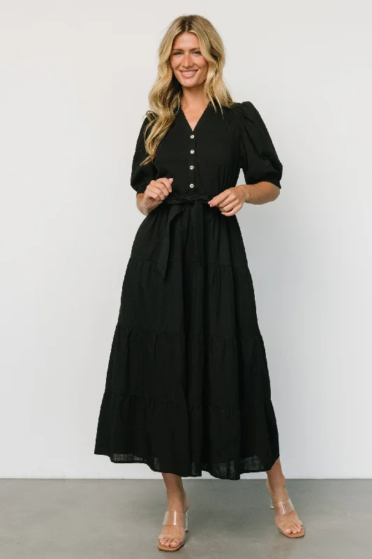 Camille Maxi Dress | Black