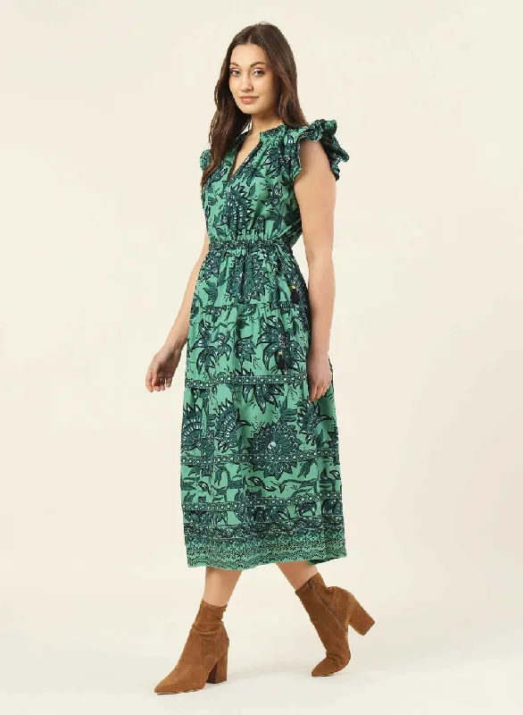 Harlow Midi Dress in Tamara Shisho