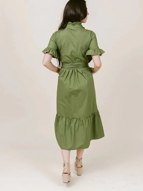 Anna Dress in Fern