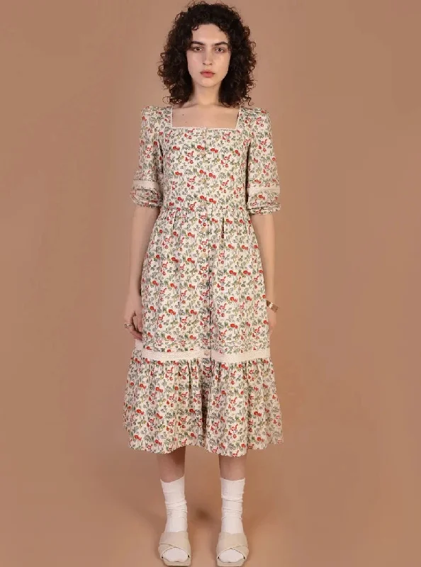 Ixora Dress in Pop Floral