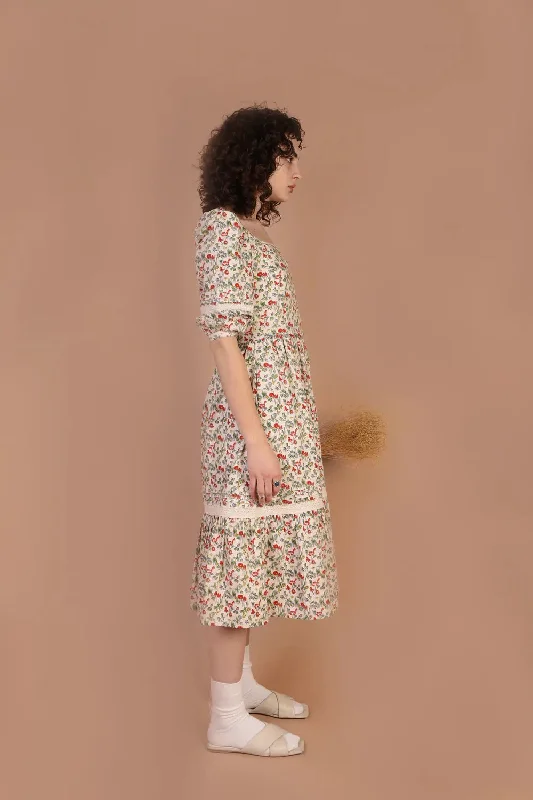 Ixora Dress in Pop Floral