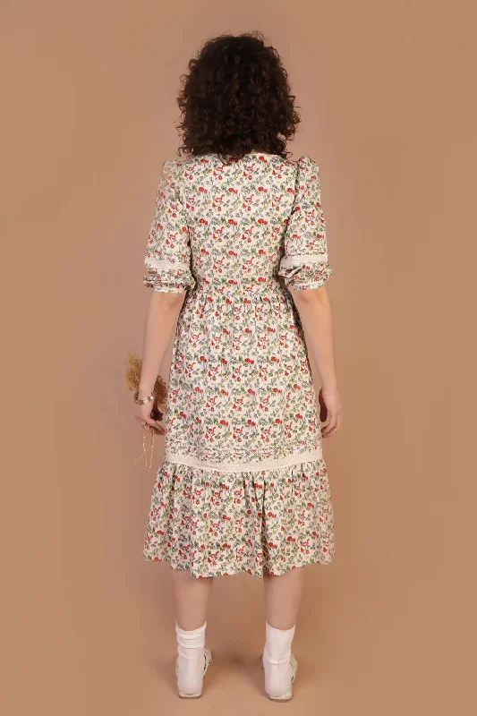 Ixora Dress in Pop Floral