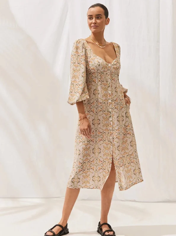 The Fleur Dress in Luzianes Floral