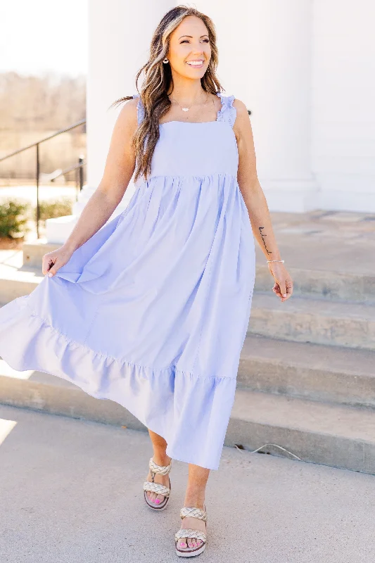 Wishing For You Dress, Periwinkle