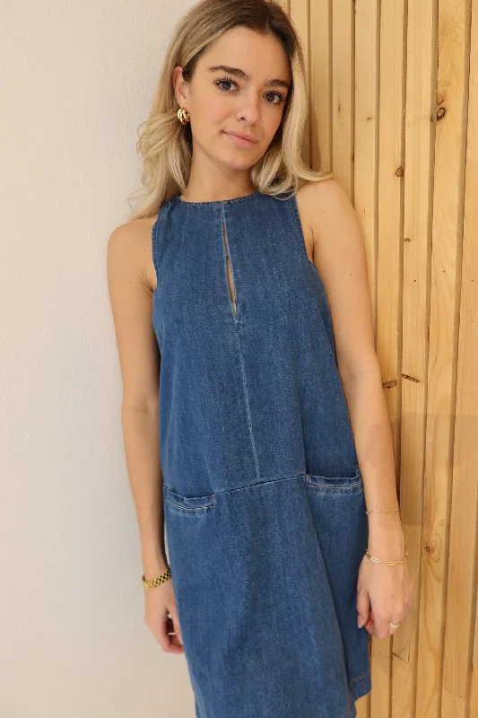 DENIM DREAMS DRESS