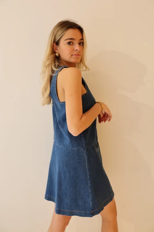 DENIM DREAMS DRESS