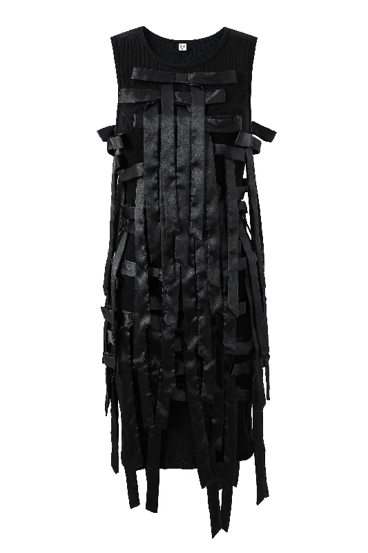 Black Ribbons Dress