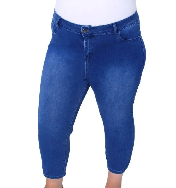 Ladies Denim Myra Capri