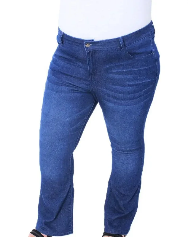 Ladies Jacky High Waist Bootleg Denim Jean