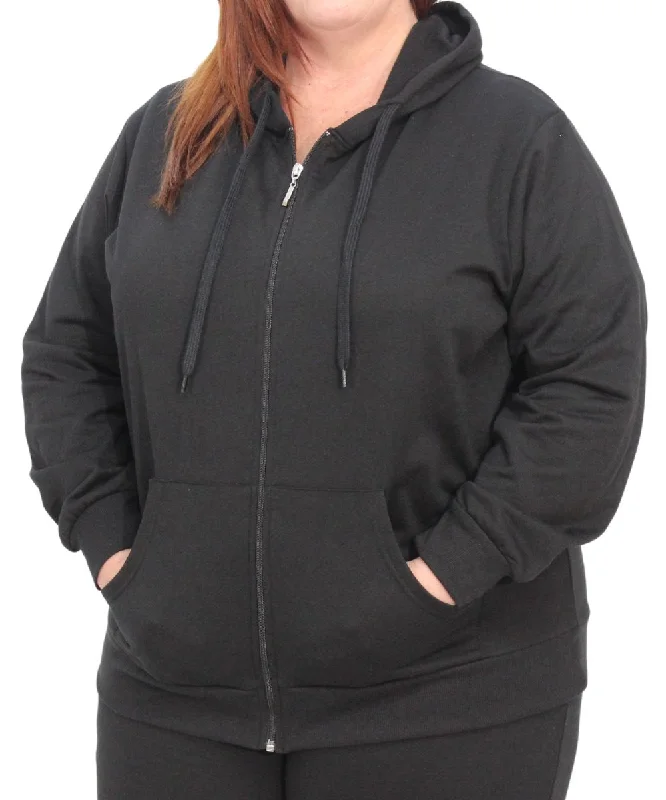 Ladies Plain Hoody