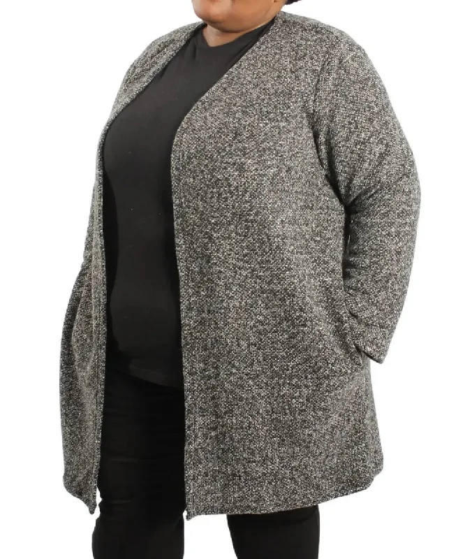 Ladies Textured Cardigan