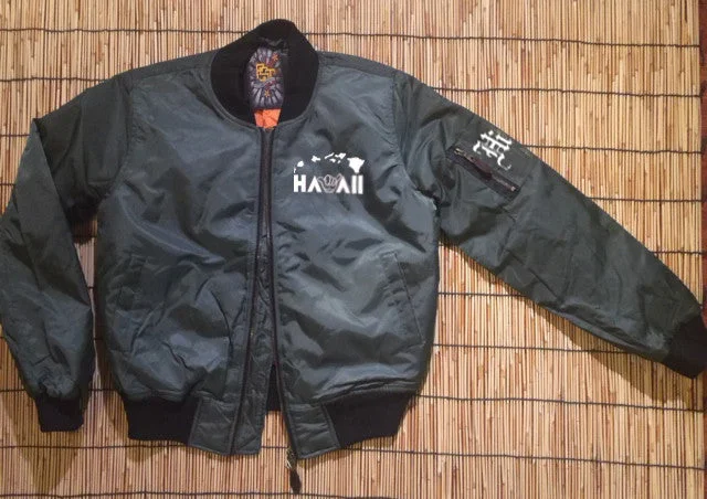 A HI HAWAII ISLANDER Bomber Womens Jackets