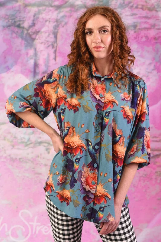 Amelia Shirt - Fantasy Birds