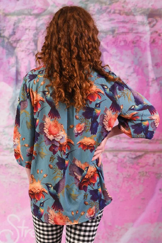 Amelia Shirt - Fantasy Birds