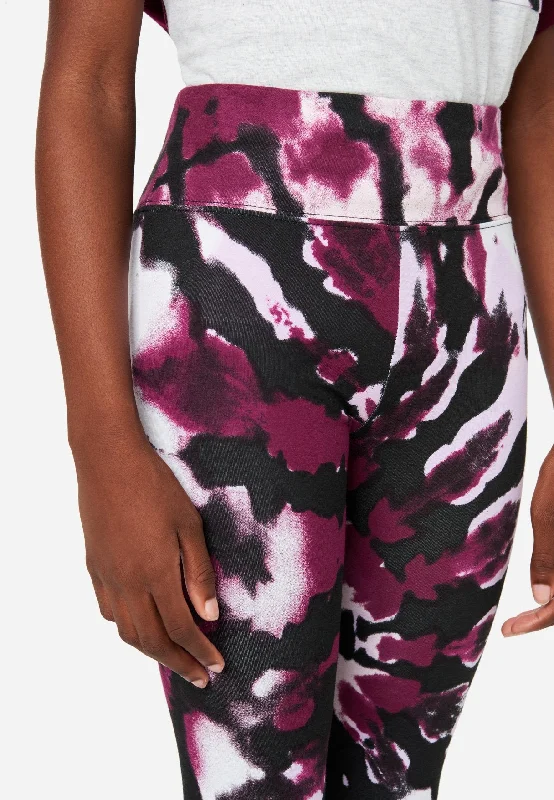 Tie-Dye Full-Length Leggings