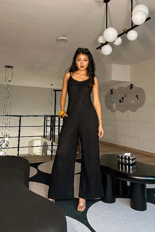 Arble Oversized Jumpsuit in Black