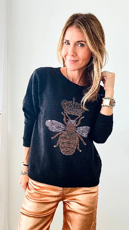 Custom Bee Royal Sweatshirt - Black