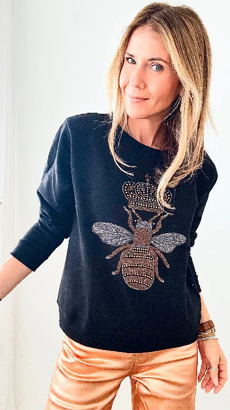 Custom Bee Royal Sweatshirt - Black