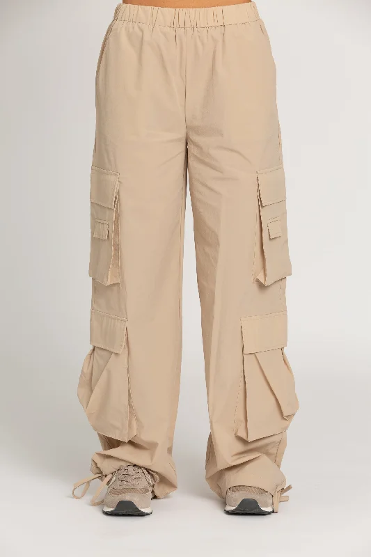 Desert Sand Parachute Pants