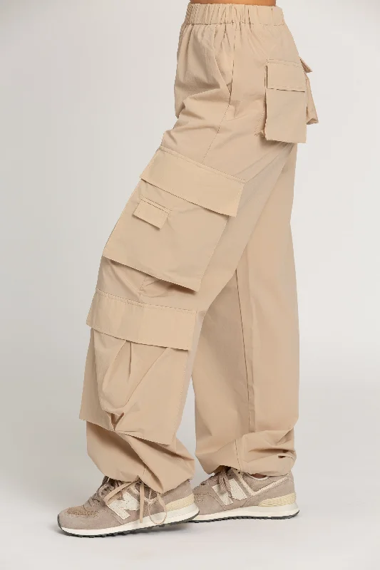 Desert Sand Parachute Pants