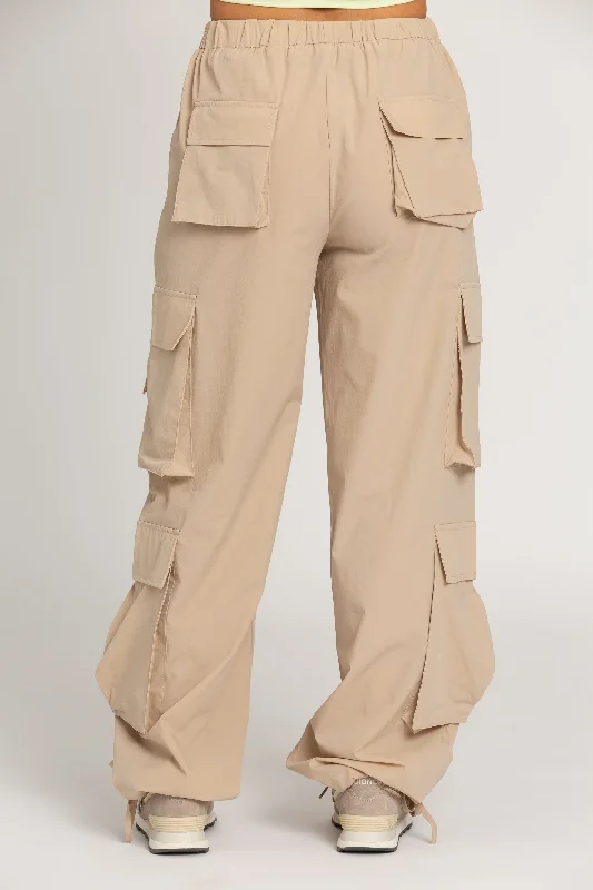 Desert Sand Parachute Pants