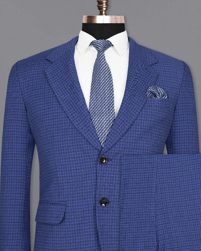 East Bay Blue Gingham Woolrich Suit