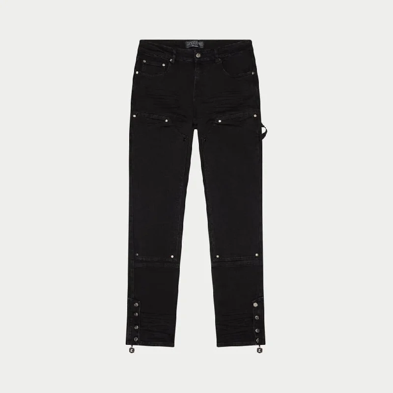 GS Flared Carpenter Denim Black