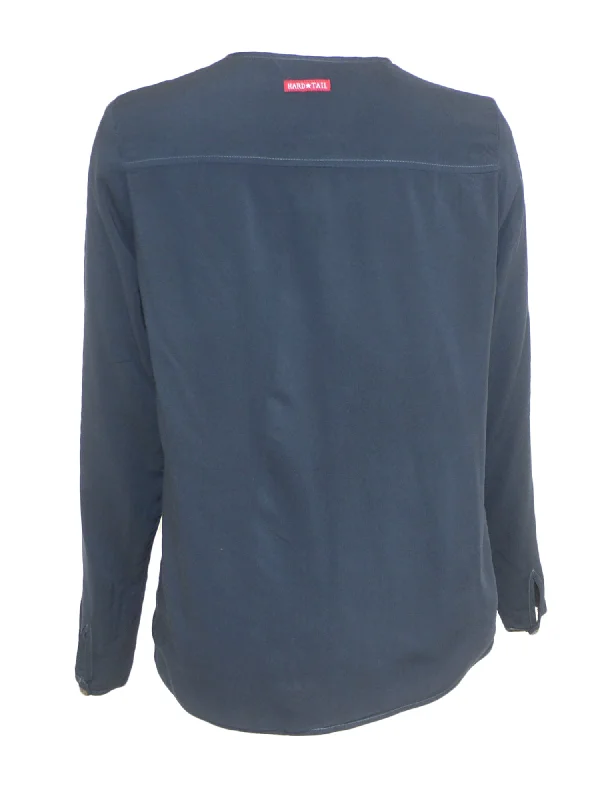 Hard Tail Tie Front Blouse (Style RV-89)