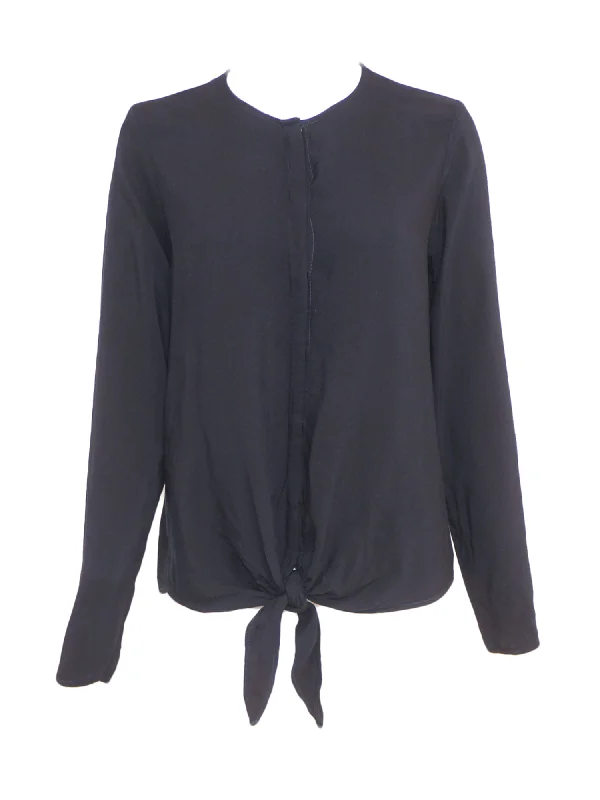 Hard Tail Tie Front Blouse (Style RV-89)