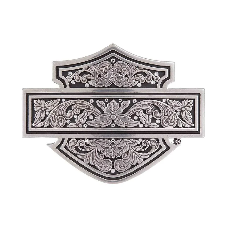 Harley-Davidson Women's Filigree B&S Belt Buckle - HDWBU11374