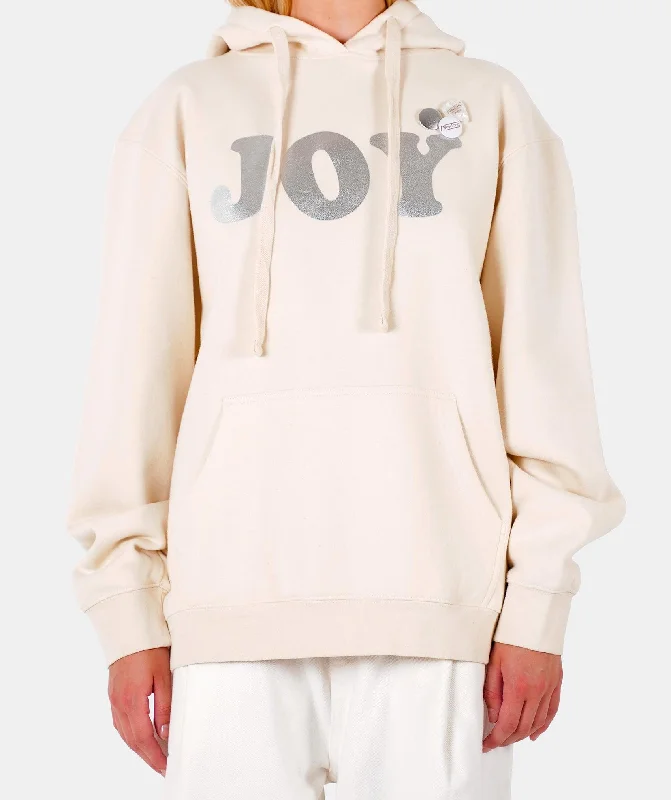 Hoodie jagger natural ""JOY SS24""