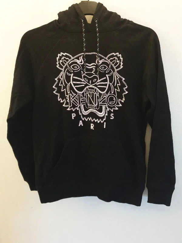 Kenzo Classic Hoodie Tiger Logo Black Size XS****Ref V540