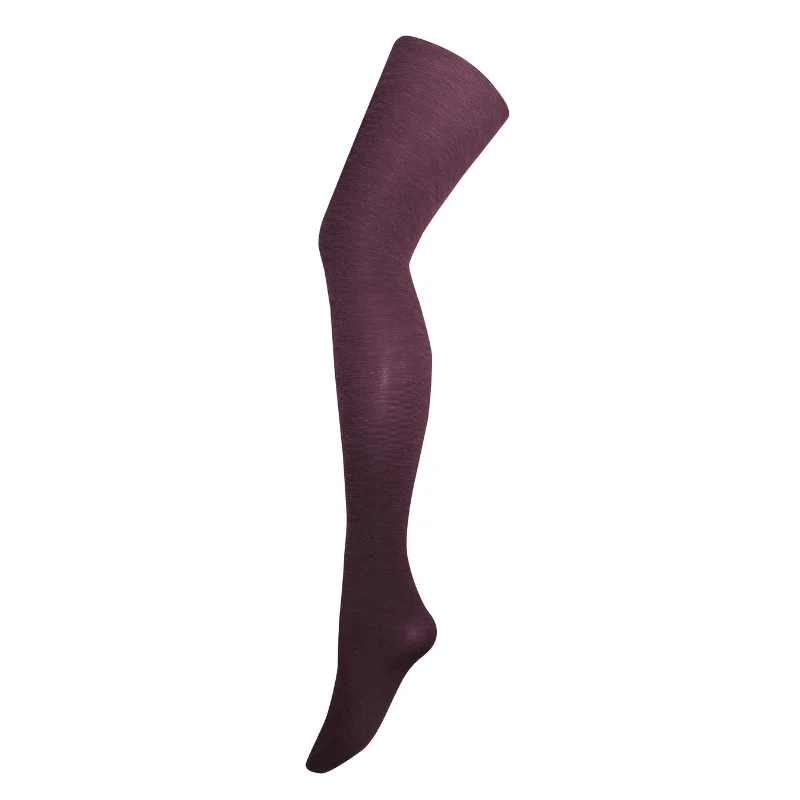 Tightology Luxe Tights - Maroon