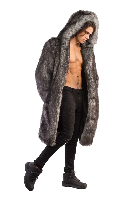 Men's Playa Coat in ""Gray Wolf""