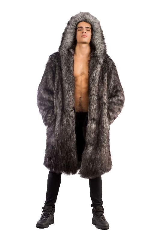 Men's Playa Coat in ""Gray Wolf""