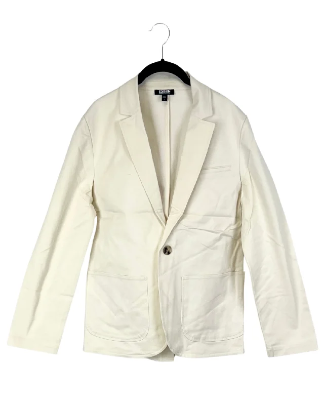 MENS Cream Blazer - 36 and 40