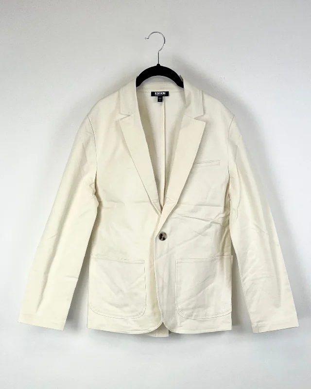 MENS Cream Blazer - 36 and 40