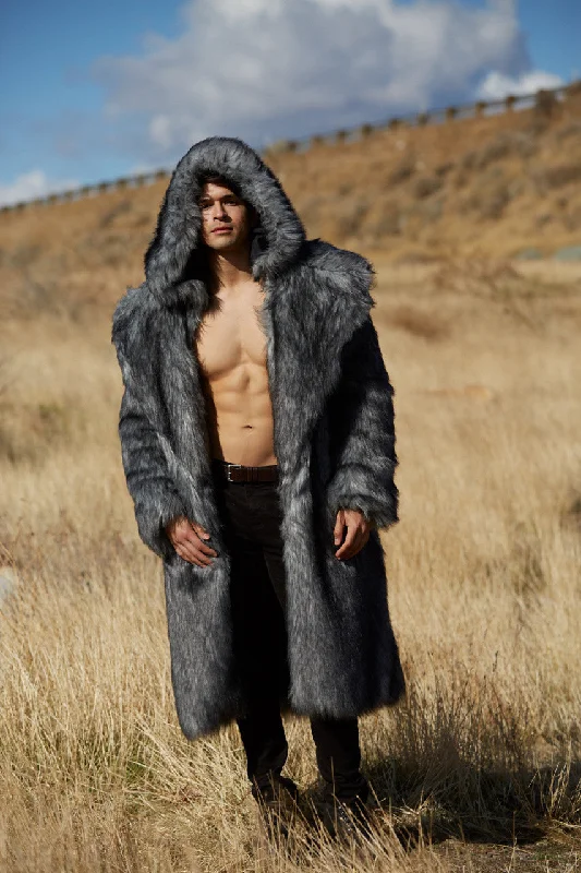 Men's Vandal Coat in ""Gray Wolf""