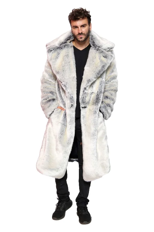 Men's Vandal Coat in ""Pegasus"" Chinchilla