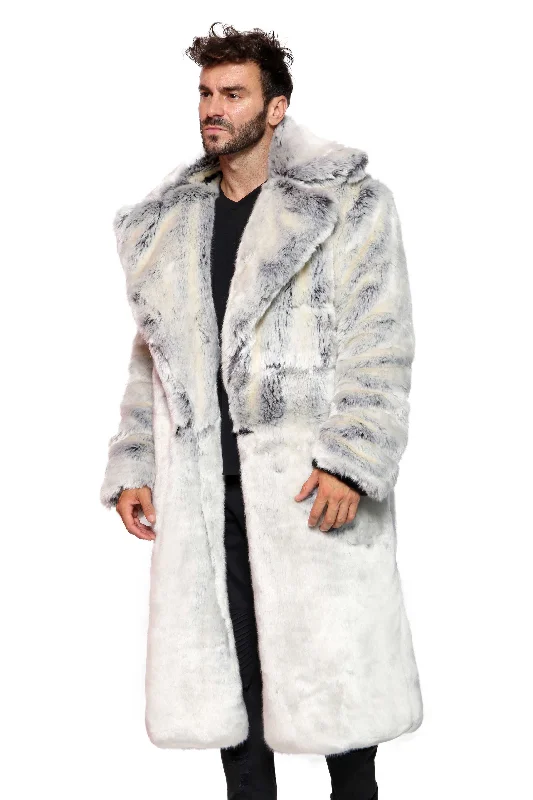 Men's Vandal Coat in ""Pegasus"" Chinchilla