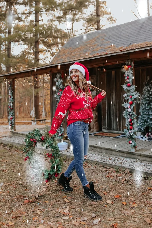 Merry Christmas Ya Filthy Animal Sweater