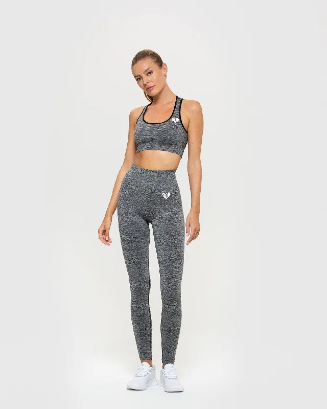 Move Seamless Leggings | Grey Marl