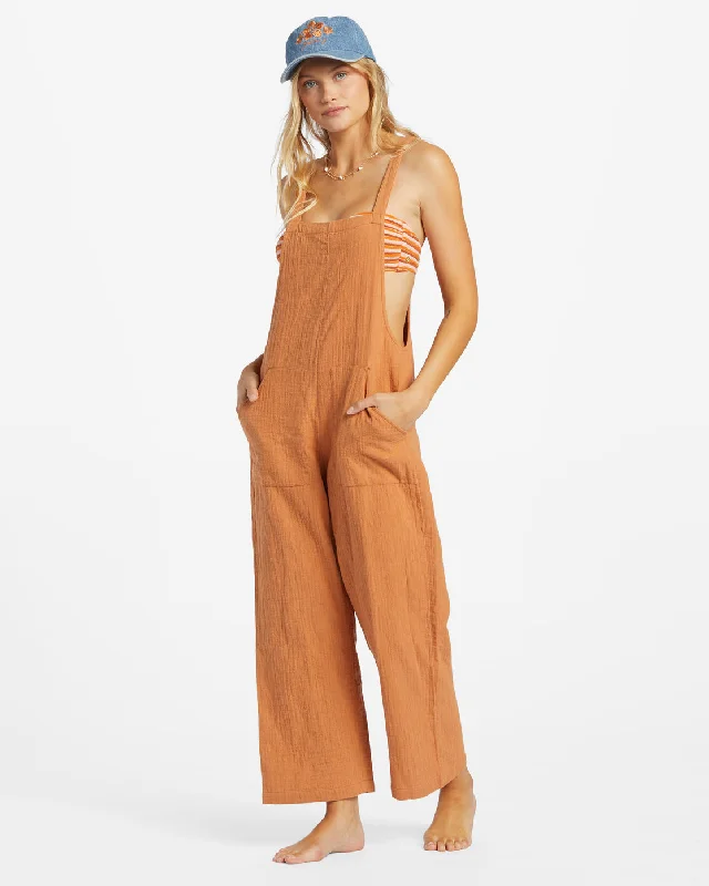 Pacific Time Romper/Jumpsuit - Toffee