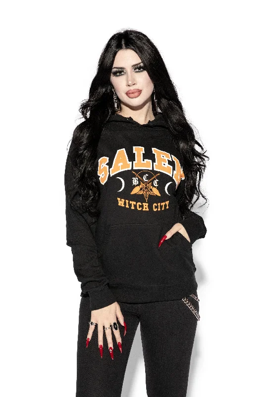 Salem College - Hooded Pullover Sweater