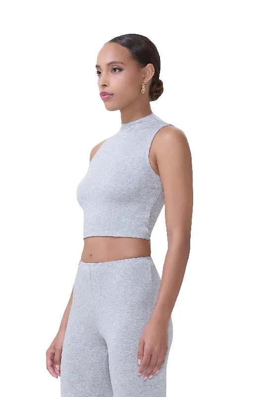 Shelly Top - Heather Grey