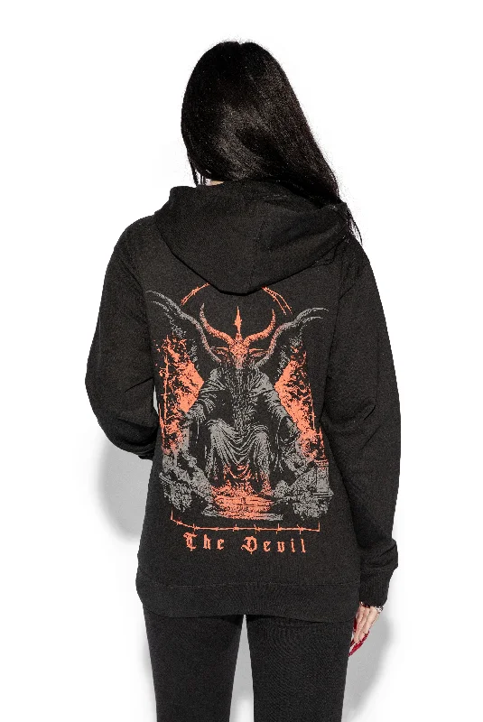 The Devil - Zip Up Hoodie