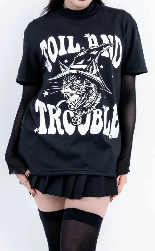 Toil and Trouble Oversized Tee