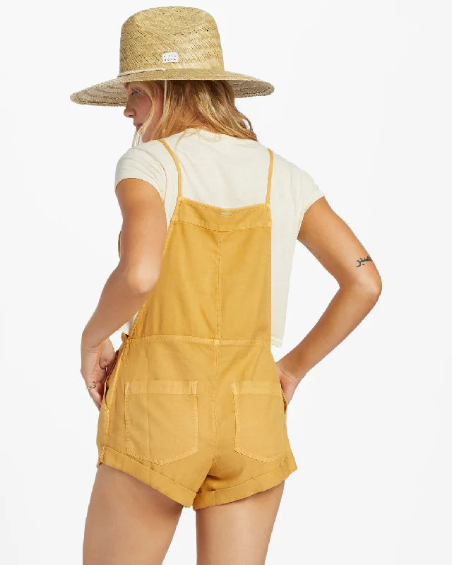 Wild Pursuit Romper - Wild Honey